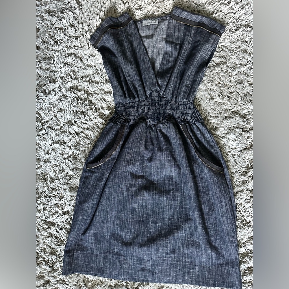 Method Elegant Denim Dress